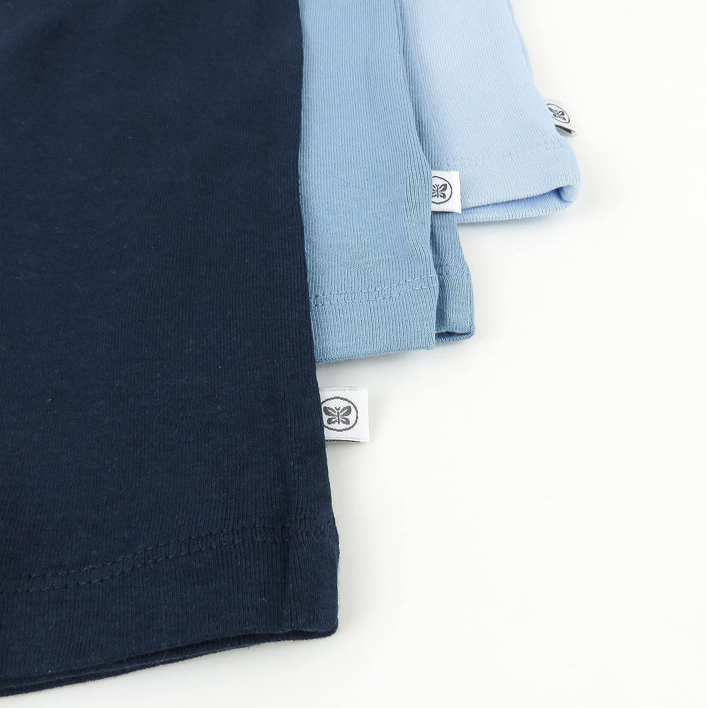 HonestBaby Multipack Harem Pants Roomy Fit Pull on Bottoms 100% Organic Cotton for Infant Baby Boys, Girls, Unisex